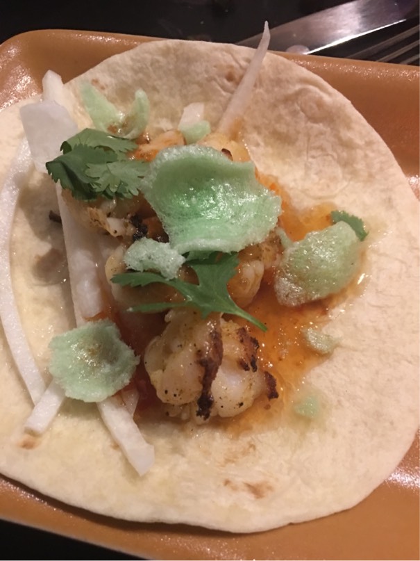 Green Curry Shrimp Tacos