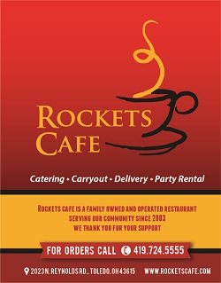 Rockets Cafe restaurant located in TOLEDO, OH