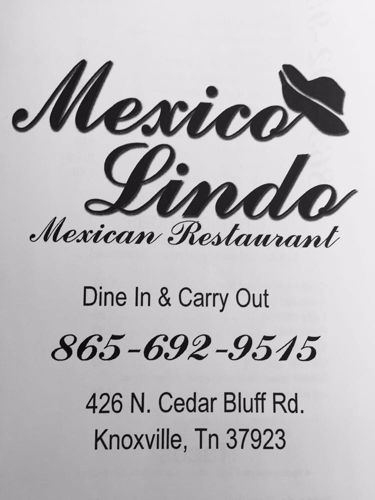 Mexico Lindo restaurant located in KNOXVILLE, TN