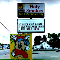 Holy Smokes Bar-B-Que & Catering restaurant located in LOUISVILLE, KY
