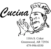 Cucina restaurant located in GREENWOOD, AR