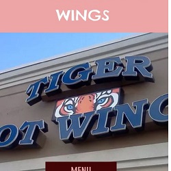 Tiger Hot Wings restaurant located in SOUTHAVEN, MS